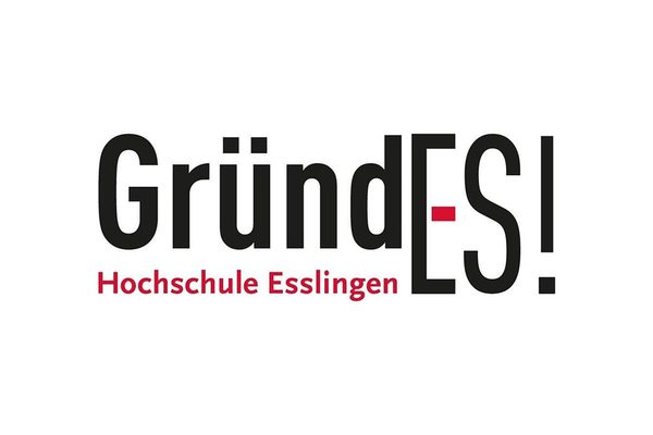 Logo von GründEs - dem Entrepreneurshipzentrum der Hochschule Esslingen.