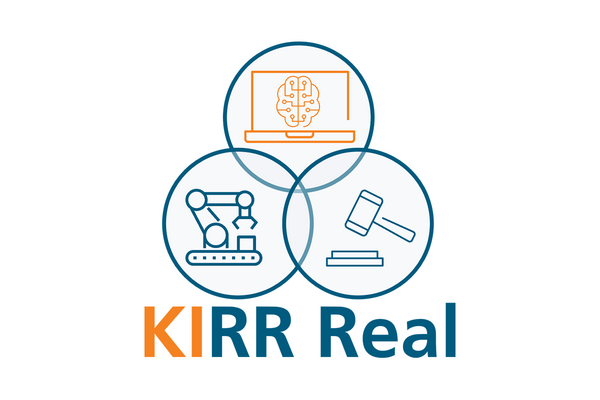 Logo des vom Wirtschaftsministerium Baden-Württemberg geförderten Projekts KIRR Real. 