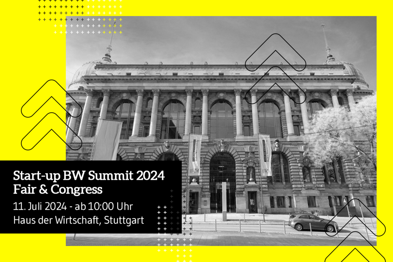 Der Startup BW SUMMIT 2024 im Haus der Wirtschaft Startup BW