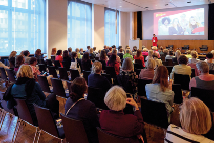Auftaktveranstaltung Frauenwirtschaftstage 2024 im Haus der Wirtschaft in Stuttgart. Fotograf: Christian Leibig.