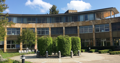 Außenansicht IHK Ostwürttemberg in Heidenheim.