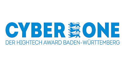 Logo CyberOne Hightech Award Baden-Württemberg.