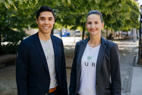 Mark Kugel und Maria Birlem, Mitgründer der yuri GmbH.