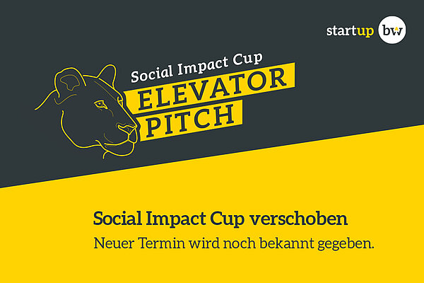Hinweis Terminverschiebung Social Impact Cup.