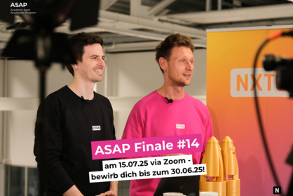Veranstaltungshinweis ASAP Finale #14 am 15.07.2025. 