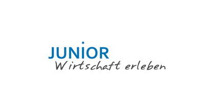 Logo JUNIOR Schülerfirmen. Text: JUNIOR Wirtschaft erleben. Bildrechte: IW JUNIOR gGmbH.
