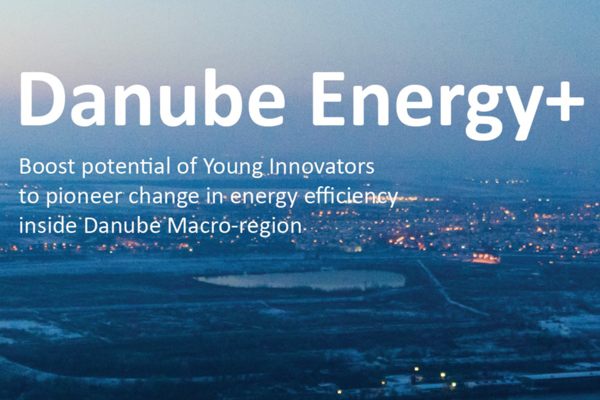 Flyer Danube Energy+-Projekt.