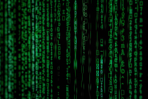 Binary code. 