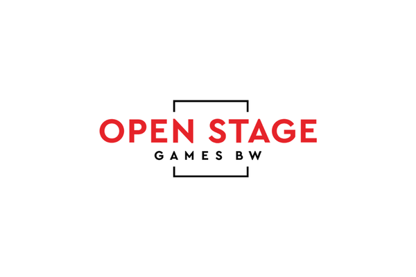 Logo Open Stage Games BW. Bildrechte: MFG Baden-Württemberg.