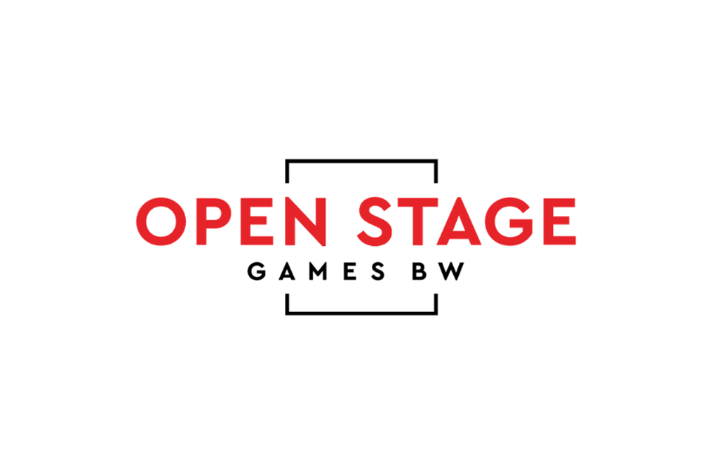 Logo Open Stage Games BW. Bildrechte: MFG Baden-Württemberg.