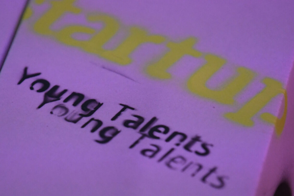 Schriftzug "Start-up BW Young Talents".