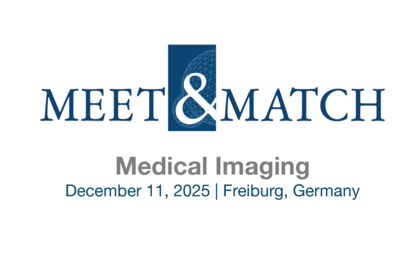 Key Visual zur Veranstaltung “Meet & Match Medical Imaging”, December 11, 2025, Freiburg, Germany.