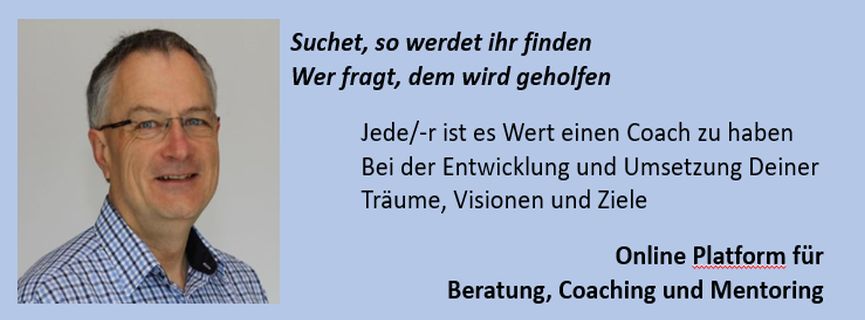 Online Platform für Beratung, Coaching und Mentoring
